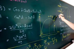 physics education chalkboard science